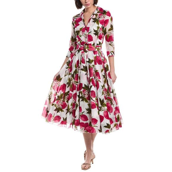Samantha Sung WomensAster Midi Dress